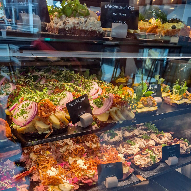 Smørrebrød in Kopenhagen