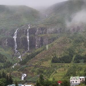 Fjordlandschaft bei Seyðisfjörður