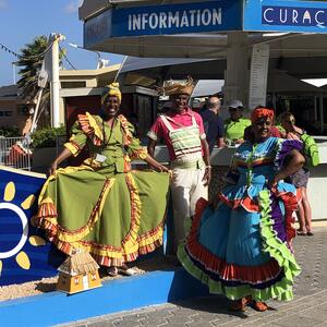 Straßenszene auf Curaçao
