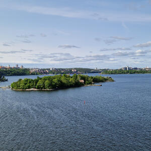 Schären und Küstenlandschaft vor Stockholm