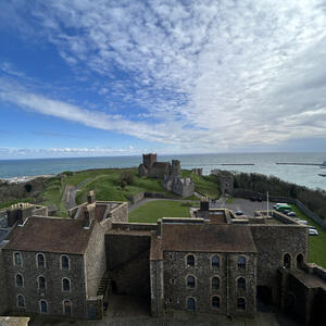 Küstenlandschaft bei Dover
