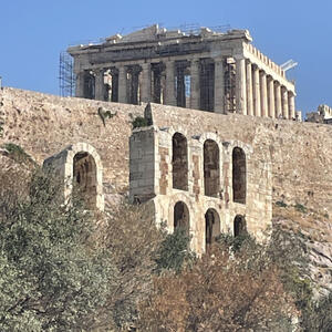 Aussicht in der Region Athen und Piräus