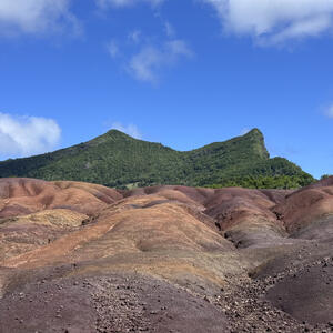 Naturkulisse auf Mauritius bei Port Louis