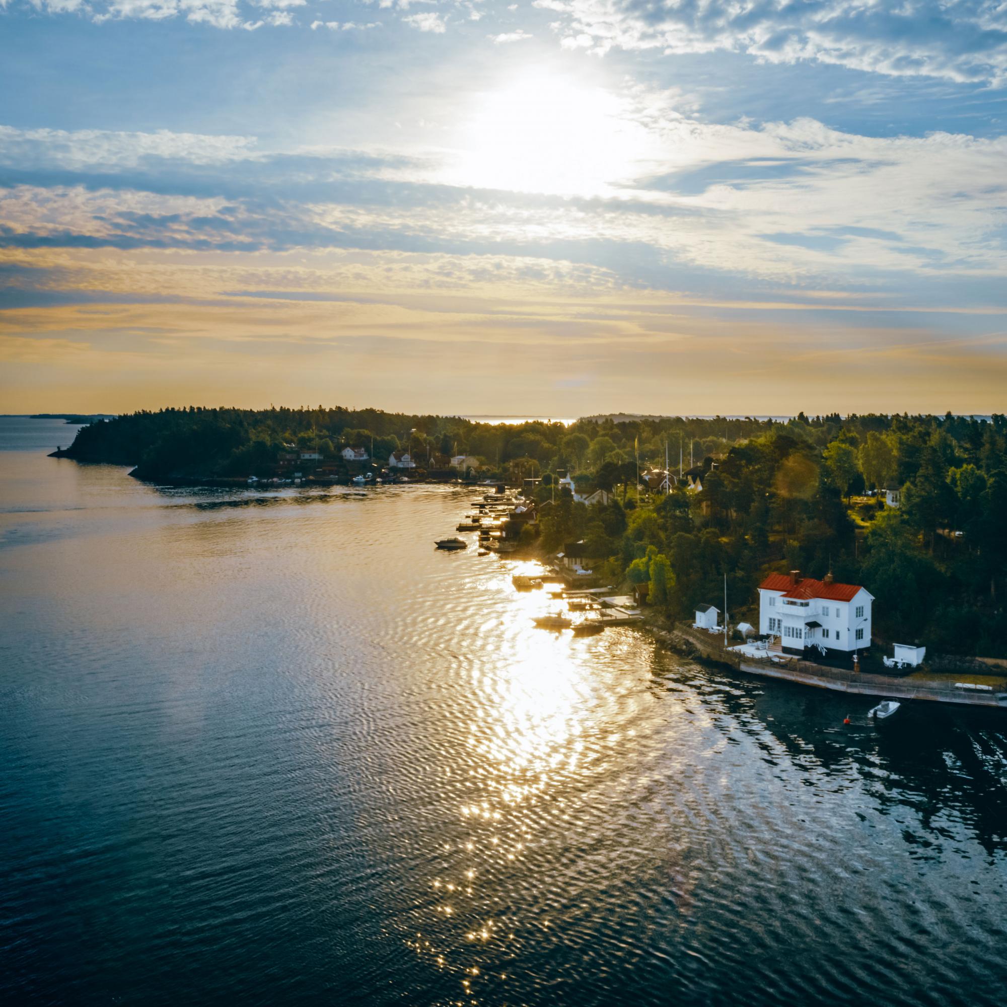 Schärenlandschaft bei Stockholm