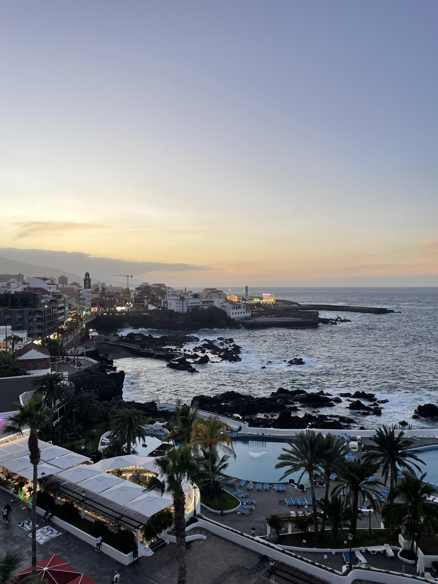 Stadtansicht von Santa Cruz de Tenerife