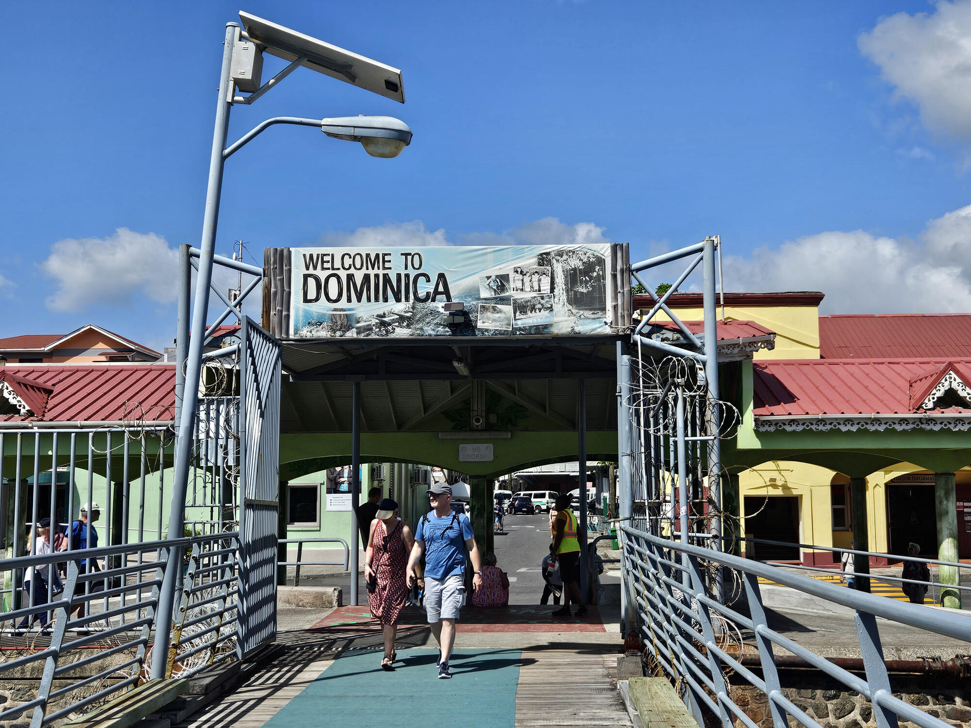 Roseau auf Dominica
