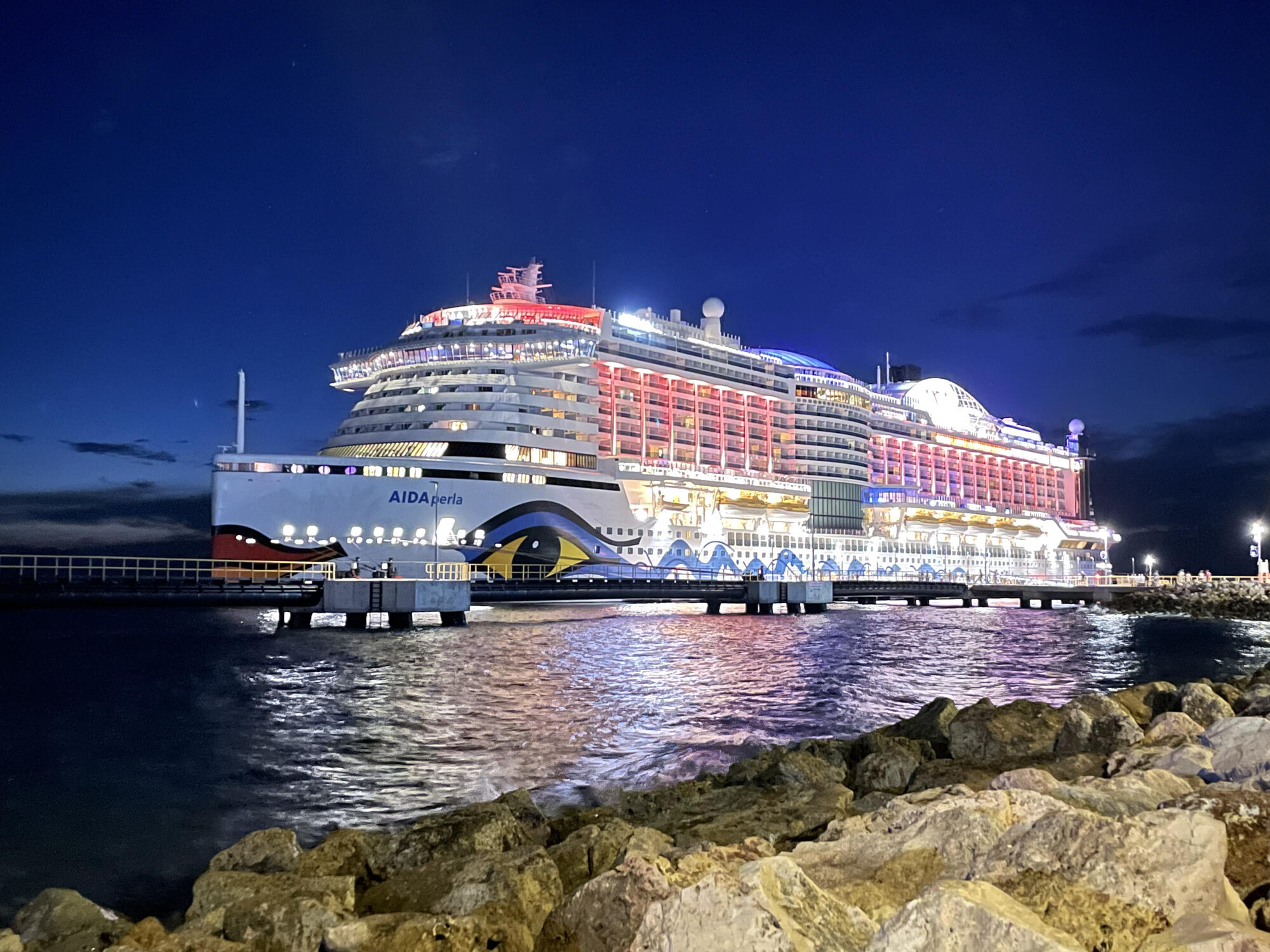 Stadtansicht von Willemstad auf Curaçao