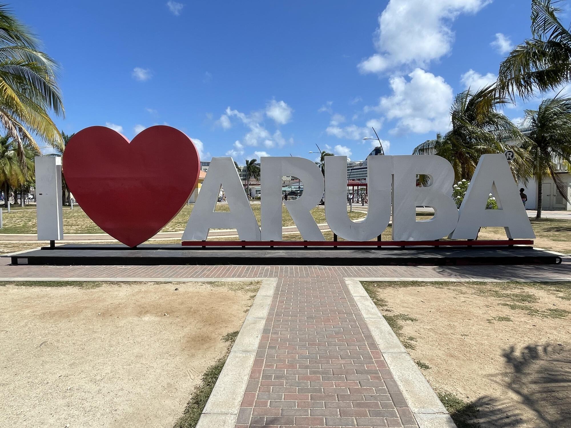 Oranjestad auf Aruba
