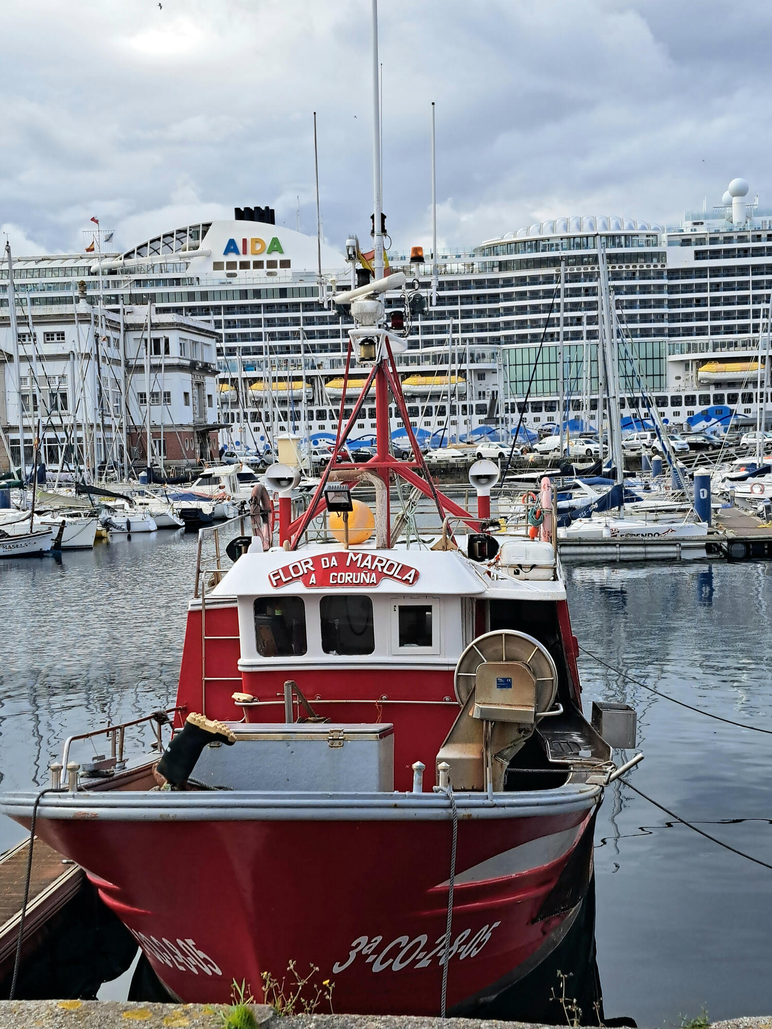 A Coruña an der galizischen Küste